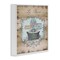 Stupell Industries Le Bain Vintage Style Bath Framed Giclee Art